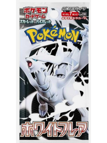 Pokemon White Flare Factory Sealed Booster Pack (Japanese)