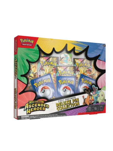 Pokémon TCG: Mega Evolution Ascended Heroes - First Partners Deluxe Pin Collection