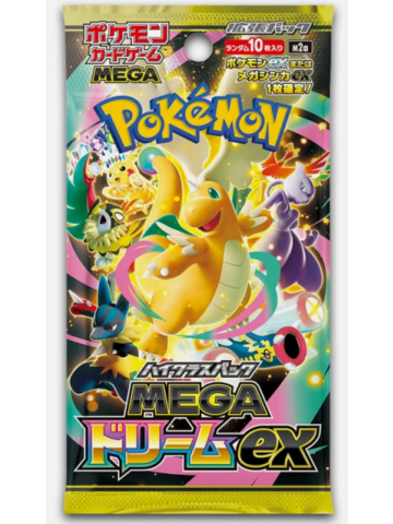 Mega Dream eX Japanese Booster Pack Pokémon | Gengar Ascended Heroes Dragonite