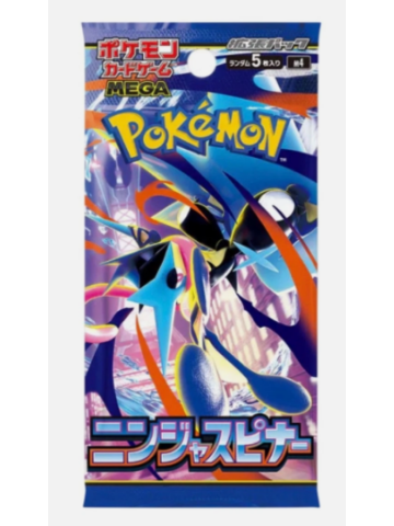 Pokemon TCG Ninja Spinner M4 - Japanese Booster Pack