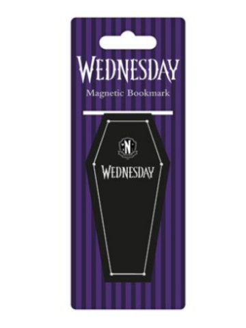 WEDNESDAY (COFFIN) MAGNETIC BOOKMARK