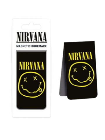 NIRVANA (SMILEY) MAGNETIC BOOKMARK