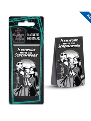 NIGHTMARE BEFORE CHRISTMAS (SCREAMWORK) MAGNETIC BOOKMARK