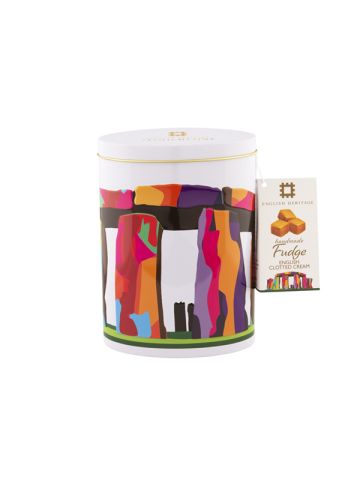 English Heritage Stonehenge Clotted Cream Fudge Tin 250g