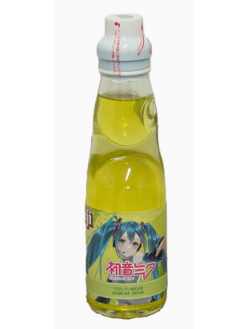 Hatsune Miku Yuzu Flavour Ramune - Limited Edition 200ml