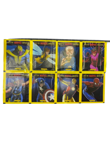 INTO THE MARVEL UNIVERSE Sticker Pack (1 PACK)