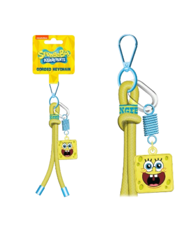 SPONGEBOB (ABSORBED) CORD KEYCHAIN