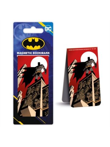 Batman Villain Skyline Magnetic Bookmark - New