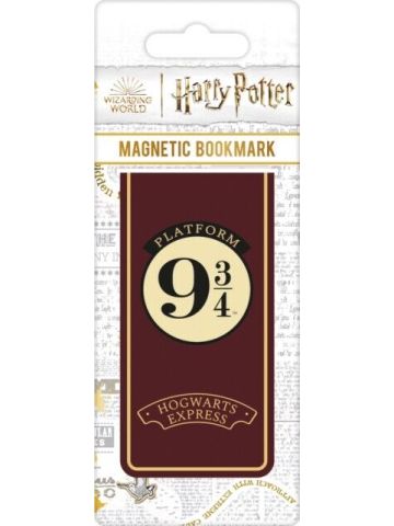 Harry Potter Platform 9 3/4 Magnetic Bookmark - New 
