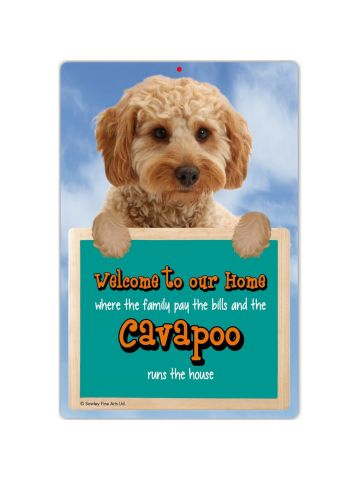 Cavapoo Welcome Hang-up