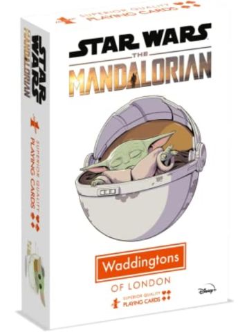Waddingtons Number 1 Star Wars The Mandalorian - The Child Playing Card Game, Play with your favourite Baby Yoda