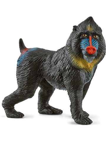 SCHLEICH Mandrill Wild Life Toy Figurine for children aged 3-8 Years 