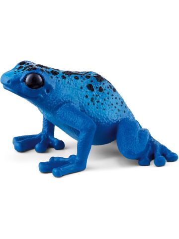 SCHLEICH Blue Poison Dart Frog Wild Life Toy Figurine 