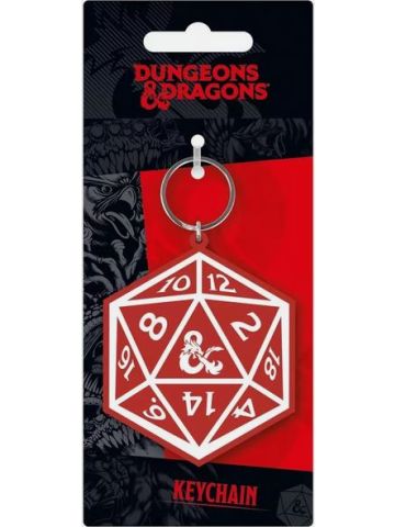 DUNGEONS & DRAGONS (DICE) PVC KEYCHAIN KEYCHAIN