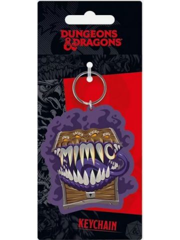 DUNGEONS & DRAGONS (MIMIC) PVC KEYCHAIN