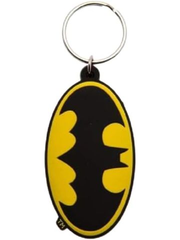 DC Comics-Batman Symbol Rubber Keychain