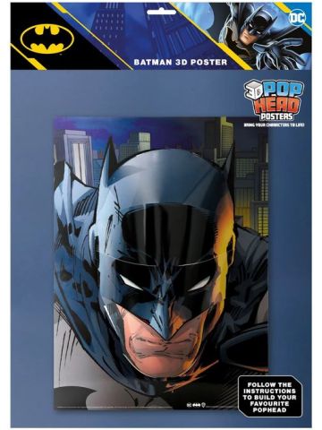 DC Comics (Batman) 3D Poster (Popheads)