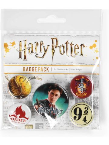 Harry Potter Gryffindor Badge Pack