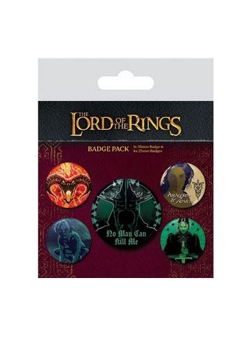 LORD OF THE RINGS (BE BOLD) BADGE PACK