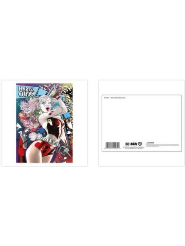 BATMAN (HARLEY QUINN NEON) POSTCARD PRINT A6 (1 CARD SUPPLIED)