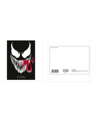 VENOM (FACE) POSTCARD PRINT A6 (1 CARD SUPPLIED)