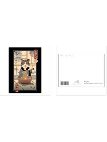 VINCENT TRINIDAD (NEKO RAMEN UKIYO) POSTCARD PRINT A6 (1 CARD SUPPLIED)
