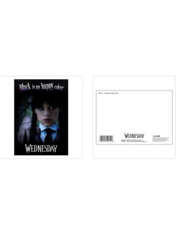 WEDNESDAY (HAPPY COLOUR) POSTCARD PRINT A6 (1 CARD SUPPLIED)