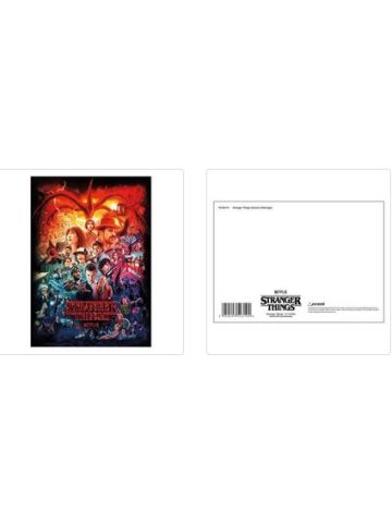 STRANGER THINGS (SEASON S MONTAGE) POSTCARD PRINT A6 (1 CARD SUPPLIED)