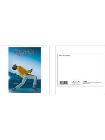 QUEEN (LIVE AT WEMBLEY) POSTCARD PRINT A6 (1 CARD SUPPLIED)