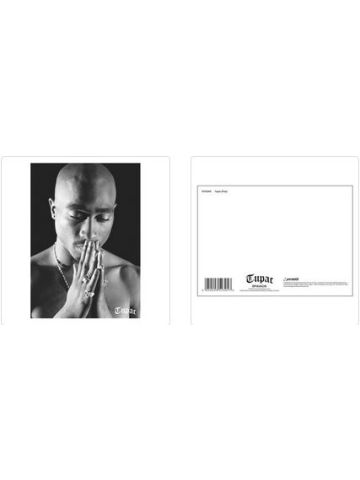 TUPAC (PRAY) POSTCARD PRINT A6 (1 CARD SUPPLIED)