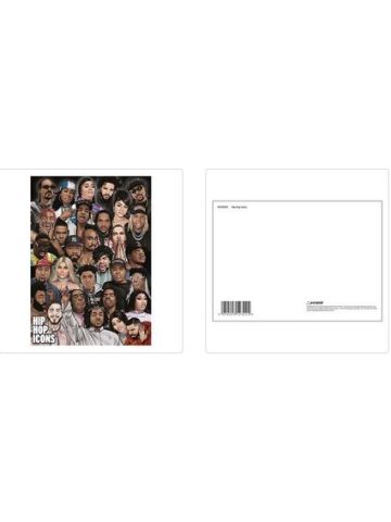 HIP HOP ICONS POSTCARD PRINT A6 (1 CARD SUPPLIED)