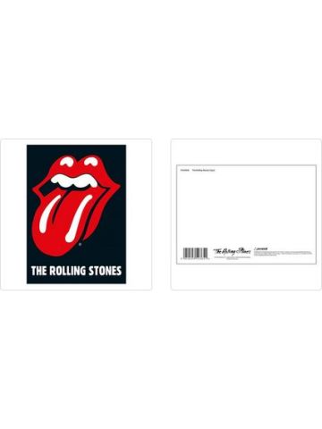 THE ROLLING STONES (LIPS) POSTCARD PRINT A6 (1 CARD SUPPLIED)