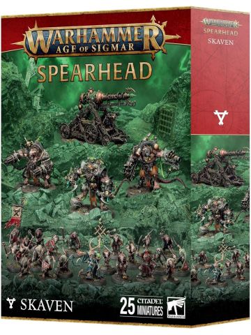 Games Workshop - Warhammer - Age of Sigmar - Spearhead: Skaven (4th Edition 2024)