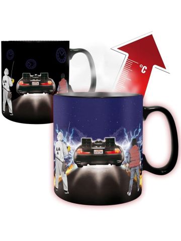 ABYSTYLE Back to The Future Time Machine Heat Change Mug