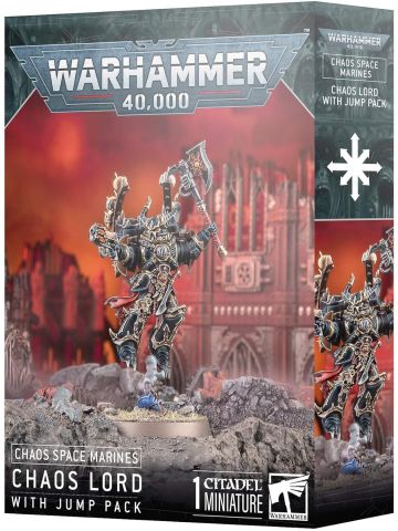 Games Workshop - Warhammer 40,000 - Chaos Space Marines: Lord with Jump Pack