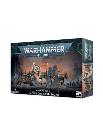 Games Workshop - Warhammer 40,000 - Cadian Command Squad