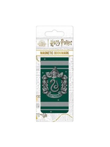 HARRY POTTER (COLOURFUL CREST SLYTHERIN) MAGNETIC BOOKMARK