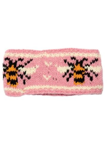 Wool Knit Head Band - Bumble Bees