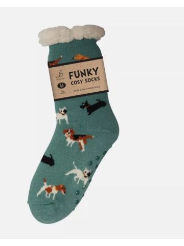 Ladies Sherpa Socks - Doggy Divas