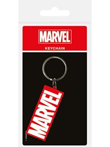 Pyramid International Marvel Logo Rubber Keychain