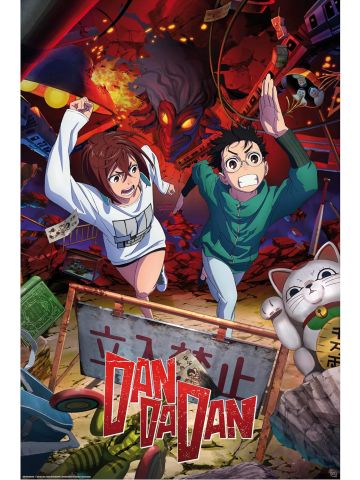 GB eye Dan Da Dan Momo & Okarun 61 x 91.5cm Maxi Poster