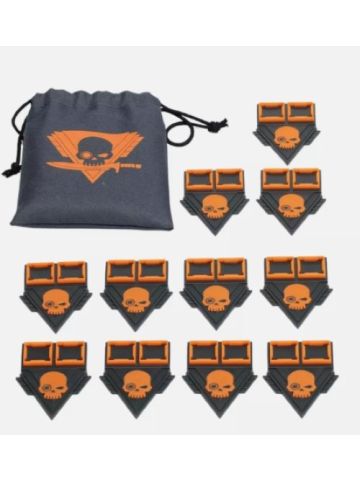 Warhammer 40,000 Kill Team: Trade Wound Counter Dice Trays 2024