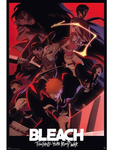 Bleach TYBW Group Key Art 61 x 91.5cm / 24.2 x 35.8" Maxi Poster 
