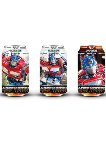 Transformers Optimus Prime Ramune Original 330ml Can ***(1 SUPPLIED)***