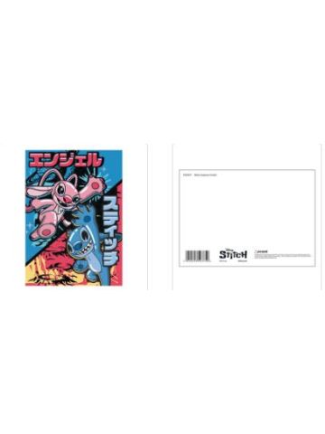 STITCH (JAPANESE COMBO) POSTCARD PRINT A6 (1 CARD SUPPLIED)