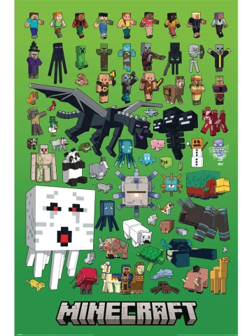 Merchandising Minecraft Maxi Poster