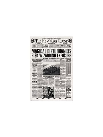 Fantastic Beasts The New York Ghost Maxi Poster, multicolour