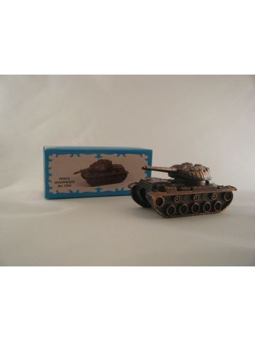 TANK DIE-CAST ANTIQUE STYLE NOVELTY PENCIL SHARPENER