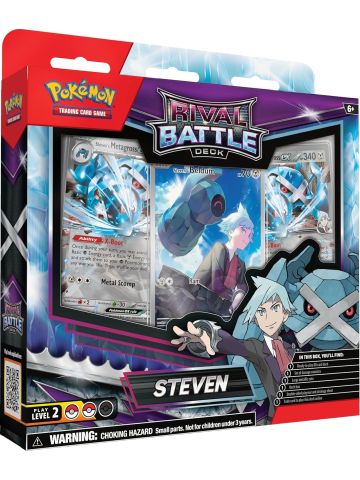 Pokémon TCG: Rival Battle Deck - (1 SUPPLIED - Marnie or Steven)