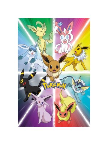 GB eye Pokemon Eevee Evolution